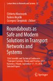 Roundabouts as Safe and Modern Solutions in Transport Networks and Systems (eBook, PDF)