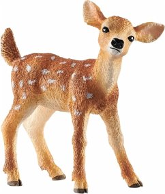 Schleich 14820 - Wild Life, Weißwedelkalb, Spielfigur, Tierfigur, Waldtier Cover Schleich 14820 - Wild Life, Weißwedelkalb, Spielfigur, Tierfigur, Waldtier