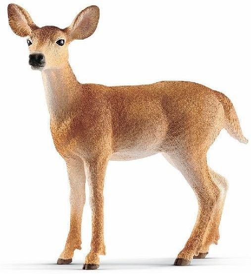 Schleich 14819 - Wild Life, Weißwedelkuh, Spielfigur, Tierfigur, Waldtier Schleich 14819 - Wild Life, Weißwedelkuh, Spielfigur, Tierfigur, Waldtier