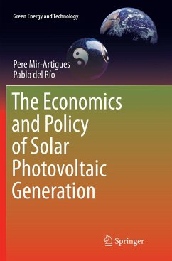 The Economics and Policy of Solar Photovoltaic Generation - Mir-Artigues, Pere;del Río, Pablo