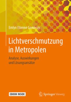 Lichtverschmutzung in Metropolen, m. 1 Buch, m. 1 E-Book - Goronczy, Emlyn Etienne