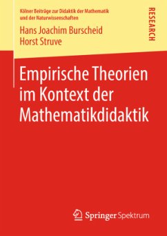 Empirische Theorien im Kontext der Mathematikdidaktik - Burscheid, Hans Joachim;Struve, Horst