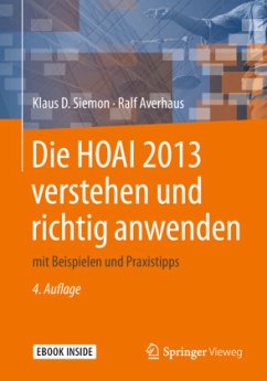 Cover Die HOAI 2013 verstehen und richtig anwenden, m. 1 Buch, m. 1 E-Book