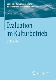Evaluation im Kulturbetrieb - Birnkraut, Gesa
