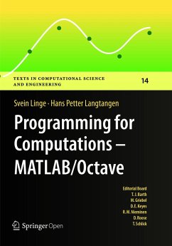 Programming for Computations - MATLAB/Octave - Linge, Svein;Langtangen, Hans Petter