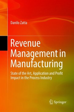 Revenue Management in Manufacturing - Zatta, Danilo
