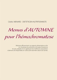 Menus d'automne pour l'hémochromatose - Menard, Cedric