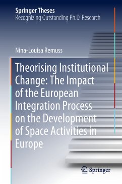 Theorising Institutional Change: The Impact of the European Integration Process on the Development of Space Activities in Europe (eBook, PDF) - Remuss, Nina-Louisa