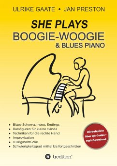 SHE Plays Boogie-Woogie & Blues Piano - Gaate, Ulrike;Preston, Jan