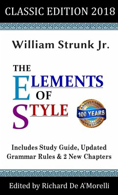 The Elements of Style - Strunk Jr., William; De A'Morelli, Richard