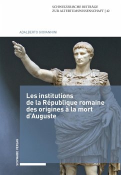Cover Les institutions de la République romaine des origines à la mort d'Auguste (eBook, PDF)