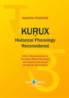 Cover Kurux Historical Phonology Reconsidered (eBook, PDF)