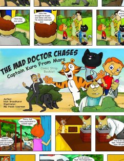 The Mad Doctor Chases Captain Kuro From Mars Comic Strip Booklet (Captain Kuro From Mars Comic Strip Booklets English, #5) (eBook, ePUB) - Broadhurst, Nick