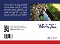 Internal Environmental Challenges of Human Resource Management