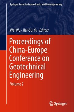 Proceedings of China-Europe Conference on Geotechnical Engineering (eBook, PDF)