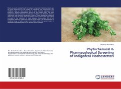 Phytochemical & Pharmacological Screening of Indigofera Hochestetteri