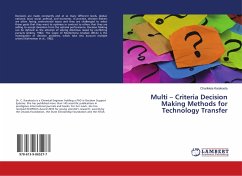Multi ¿ Criteria Decision Making Methods for Technology Transfer