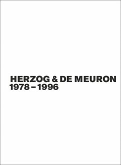 Herzog & de Meuron 1978-1996, Bd./Vol. 1-3 - Mack, Gerhard