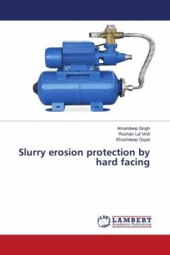 Slurry erosion protection by hard facing