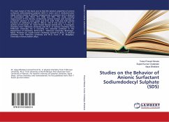 Studies on the Behavior of Anionic Surfactant Sodiumdodecyl Sulphate (SDS) - Prasad Niraula, Tulasi;Kumar Chatterjee, Sujeet;Bhattarai, Ajaya