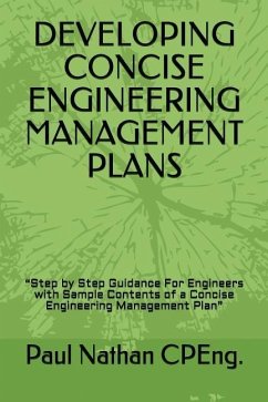 Developing Concise Engineering Management Plans: 