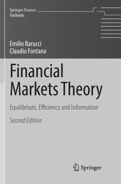 Financial Markets Theory - Barucci, Emilio;Fontana, Claudio