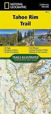 National Geographic Trails Illustrated Map Tahoe Rim Trail - National Geographic Maps