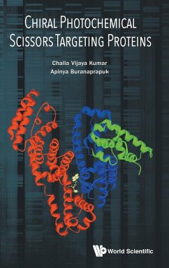 CHIRAL PHOTOCHEMICAL SCISSORS TARGETING PROTEINS