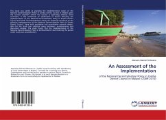 An Assessment of the Implementation - Chibwana, Atanazio Gabriel