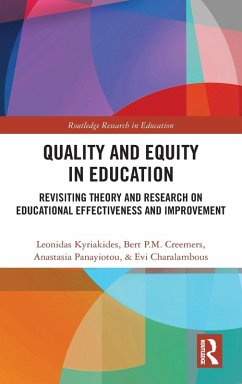 Quality and Equity in Education - Kyriakides, Leonidas (University of Cyprus, Cyprus); Creemers, Bert P.M. (University of Groningen, Netherlands); Panayiotou, Anastasia