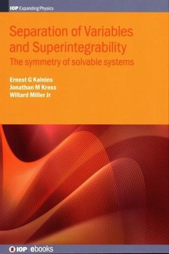 Separation of Variables and Superintegrability - Miller Jr, Willard; Kalnins, Ernest G; Kress, Jonathan M
