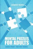 Mental Puzzles For Adults: Lighthouses Puzzles - Large Print For Fun Travel