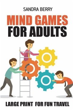 Mind Games For Adults: Kurotto Puzzles - Large Print For Fun Travel - Berry, Sandra