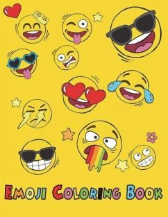 Emoji Coloring Book: Easy Emoticon Hilarious Pages Emoji Kids Ages 4-8, 8-12 - Publishing, Panista