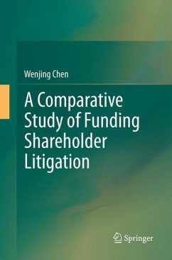 A Comparative Study of Funding Shareholder Litigation - Chen, Wenjing