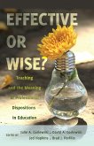 Effective or Wise? (eBook, ePUB)