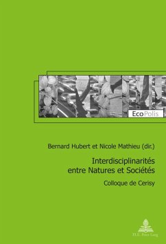 Cover Interdisciplinarités entre Natures et Sociétés (eBook, ePUB)