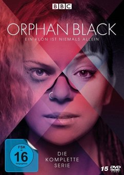 Orphan Black - Die komplette Serie DVD-Box - Maslany,Tatiana/Bruce,Dylan/Gavaris,Jordan/+