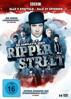 Ripper Street - Die komplette Serie DVD-Box - Macfadyen,Matthew/Flynn,Jerome/Rothenberg,Adam/+