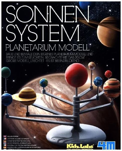 Bauen Sie Ihr eigenes Leuchten im Dunkeln Sonnensystem Planetarium Modell 