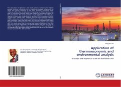 Application of thermoeconomic and environmental analysis