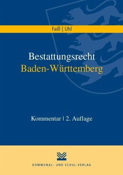 Bestattungsrecht Baden-Württemberg - Ruf, Dietmar;Uhl, Martin