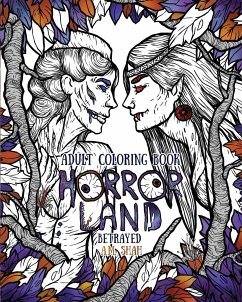 Adult Coloring Book Horror Land - Shah, A. M.