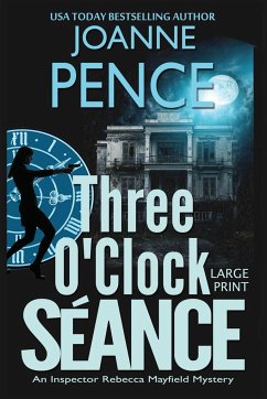 Three O'Clock Séance [Large Print]: An Inspector Rebecca Mayfield Mystery - Pence, Joanne