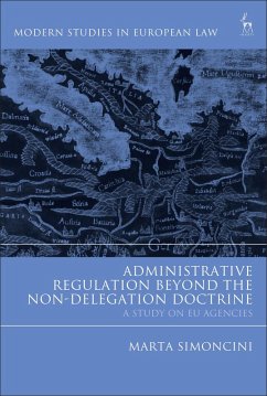 Administrative Regulation Beyond the Non-Delegation Doctrine (eBook, ePUB) - Simoncini, Marta