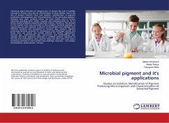 Microbial pigment and it's applications - Hrishikesh, Malkar;Rutuja, Malkar;Nikita, Fatangare
