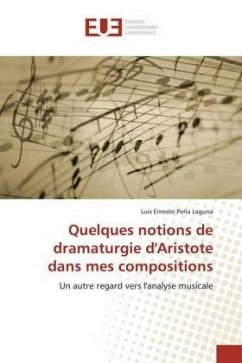 Quelques notions de dramaturgie d'Aristote dans mes compositions - Peña Laguna, Luis Ernesto