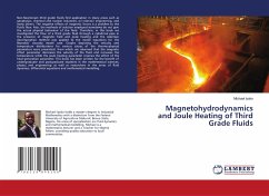 Magnetohydrodynamics and Joule Heating of Third Grade Fluids