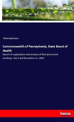 Commonwealth of Pennsylvania, State Board of Health - Anonym
