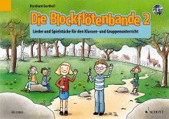 Die Blockflötenbande, Sopran-Blockflöte, m. Audio-CD - Gortheil, Bernhard